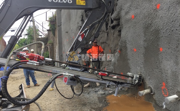 護坡錨桿施工工藝流程