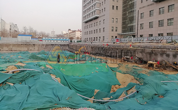 山東聊城人民醫(yī)院項目基坑支護(hù)