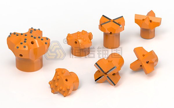 自鉆式錨桿鉆頭類型 鉆頭全家福.jpg